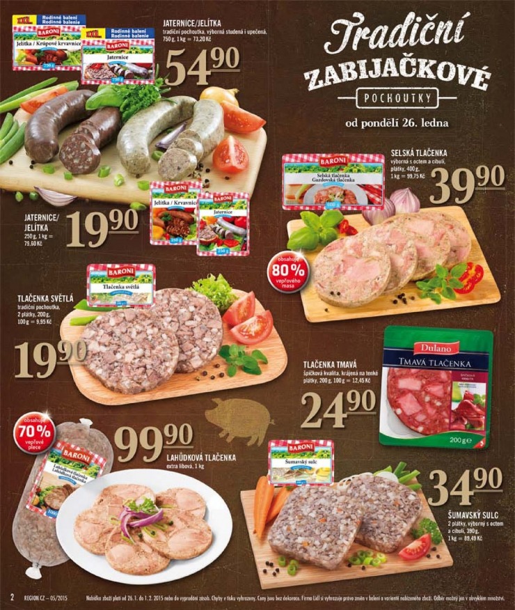 leták Lidl Akční nabídka od 26.1.2015 strana 1 leták Lidl Akční nabídka od 26.1.2015 strana 1