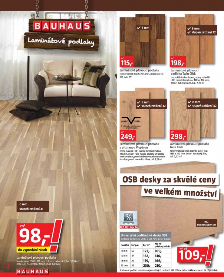 leták Bauhaus Katalog od 6.2.2015 strana 1 leták Bauhaus Katalog od 6.2.2015 strana 1