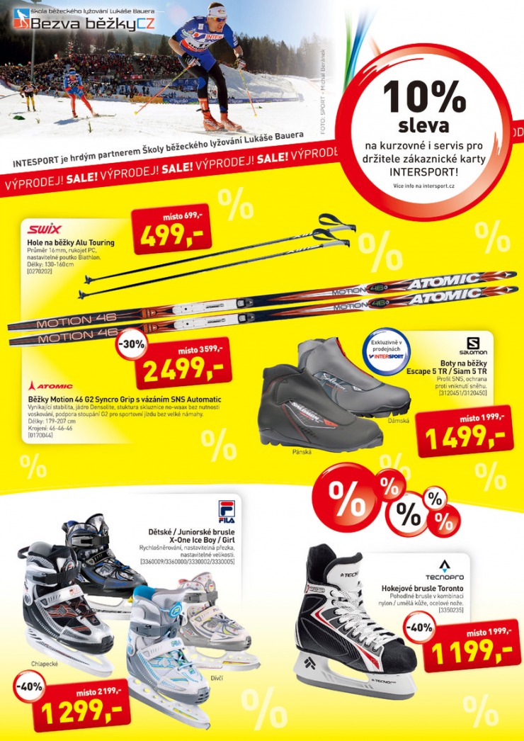 leták Intersport Aktuální leták od 5.2.2015 strana 1 leták Intersport Aktuální leták od 5.2.2015 strana 1