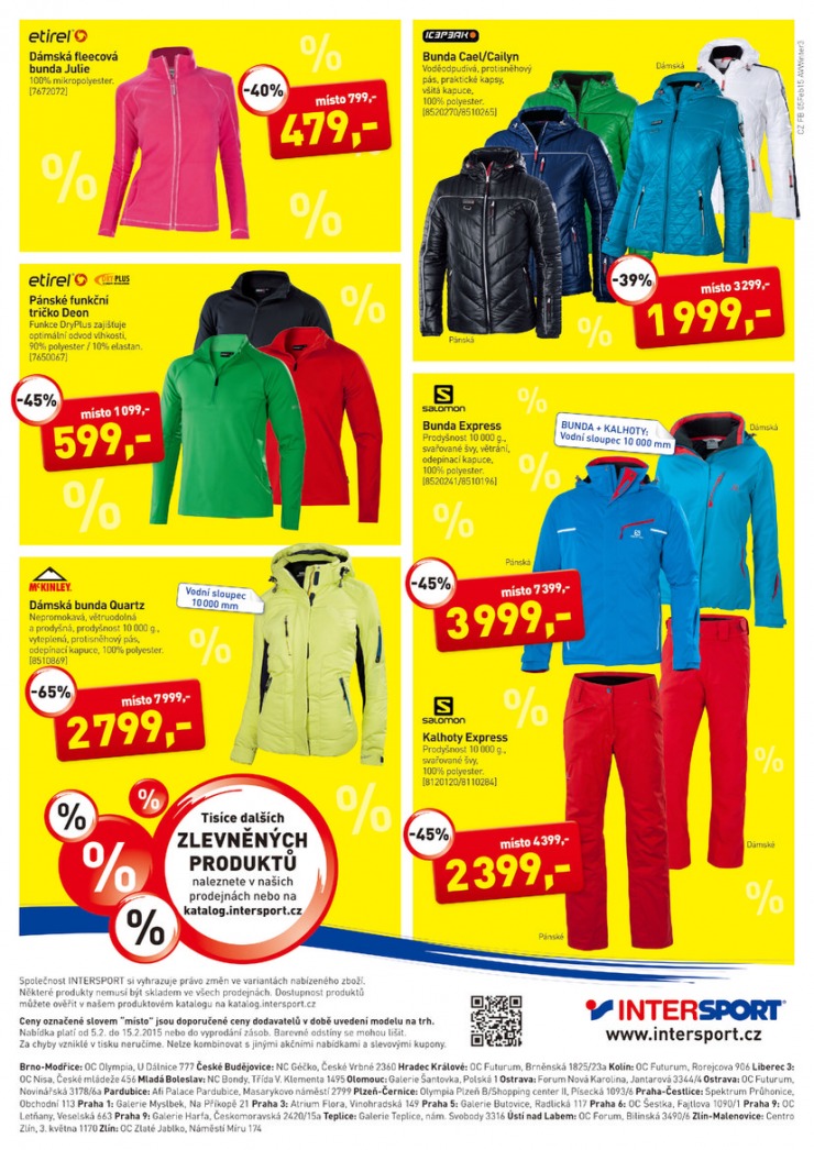 let�k Intersport Aktu�ln� let�k od 5.2.2015 strana 1