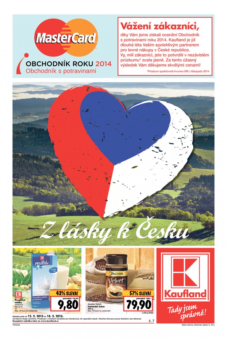 leták Kaufland Aktuální nabídka od 12.2.2015 strana 1 leták Kaufland Aktuální nabídka od 12.2.2015 strana 1