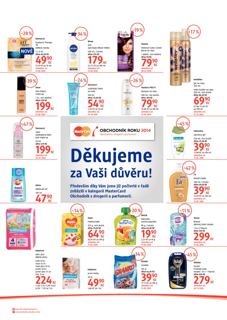 leták DM drogerie Journal od 11.2.2015 strana 1 leták DM drogerie Journal od 11.2.2015 strana 1