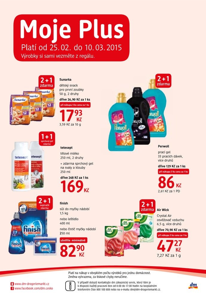 leták DM drogerie Journal 2 od 1.3.2015 strana 1 leták DM drogerie Journal 2 od 1.3.2015 strana 1