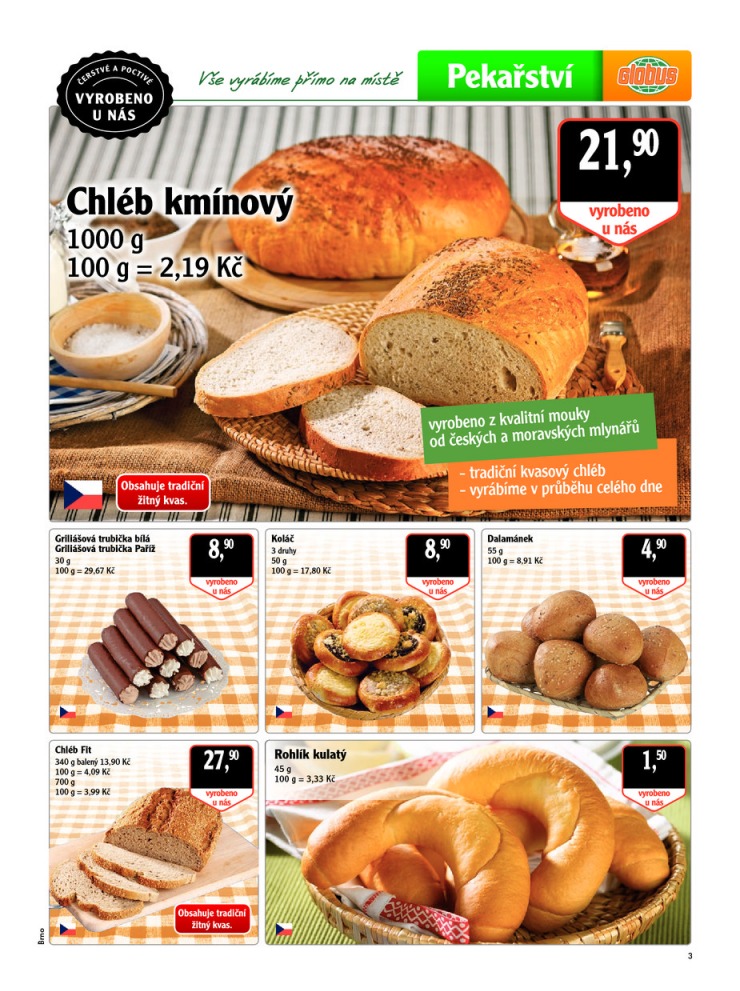 leták Globus Naše noviny od 5.3.2015 strana 1 leták Globus Naše noviny od 5.3.2015 strana 1
