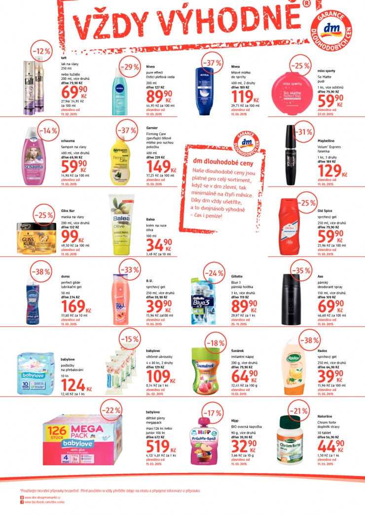 leták DM drogerie Journal od 11.3.2015 strana 1 leták DM drogerie Journal od 11.3.2015 strana 1