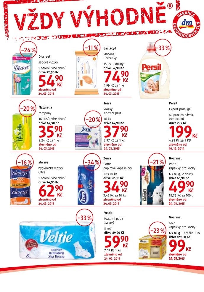 letk DM drogerie Journal od 26.3.2015 strana 1