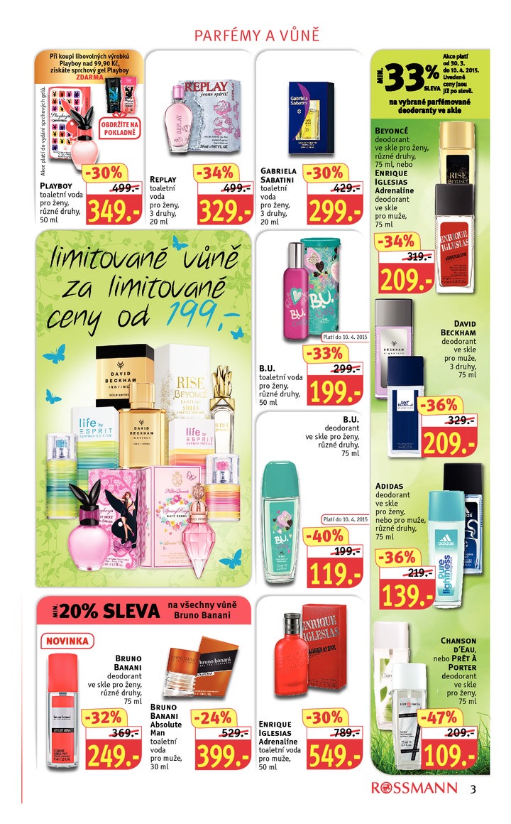 leták Rossmann Leták od 30.3.2015 strana 1 leták Rossmann Leták od 30.3.2015 strana 1