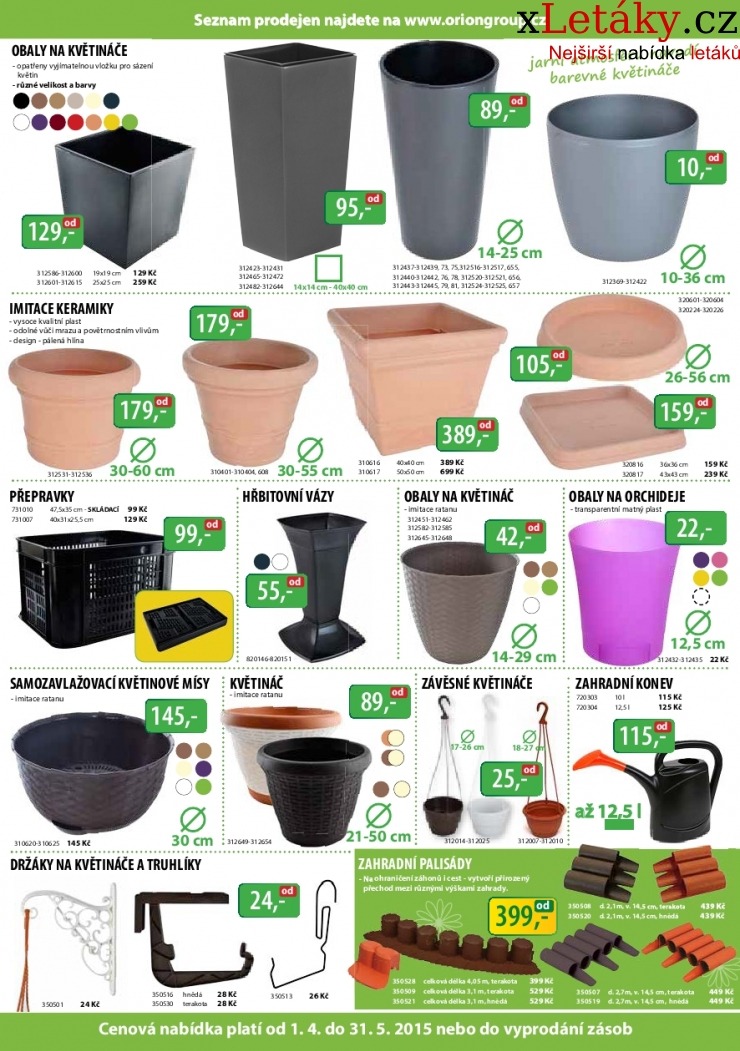 leták Orion leták strana 1 leták Orion leták strana 1