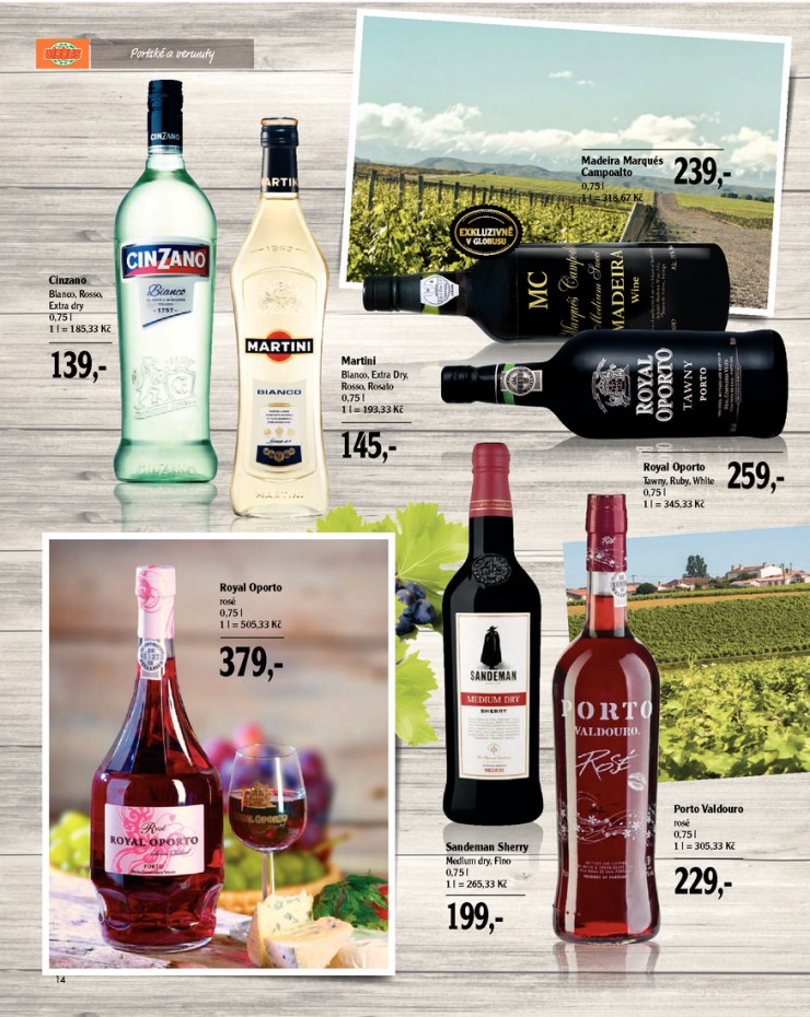 leták Globus Víno od 16.4.2015 strana 1 leták Globus Víno od 16.4.2015 strana 1