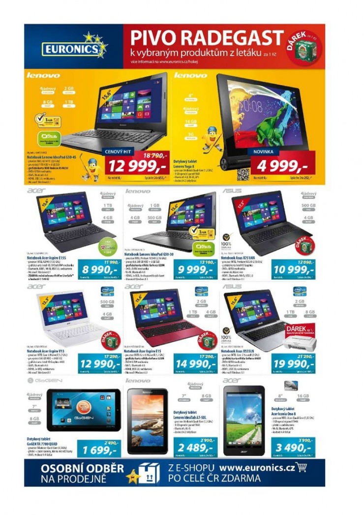 leták Euronics Aktuální leták od 15.4.2015 strana 1 leták Euronics Aktuální leták od 15.4.2015 strana 1