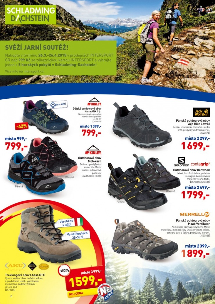 leták Intersport Aktuální leták od 16.4.2015 strana 1 leták Intersport Aktuální leták od 16.4.2015 strana 1