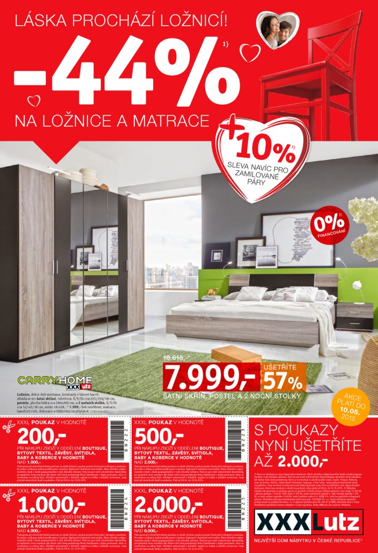 leták XXXLutz Ložnice od 27.4.2015 strana 1 leták XXXLutz Ložnice od 27.4.2015 strana 1