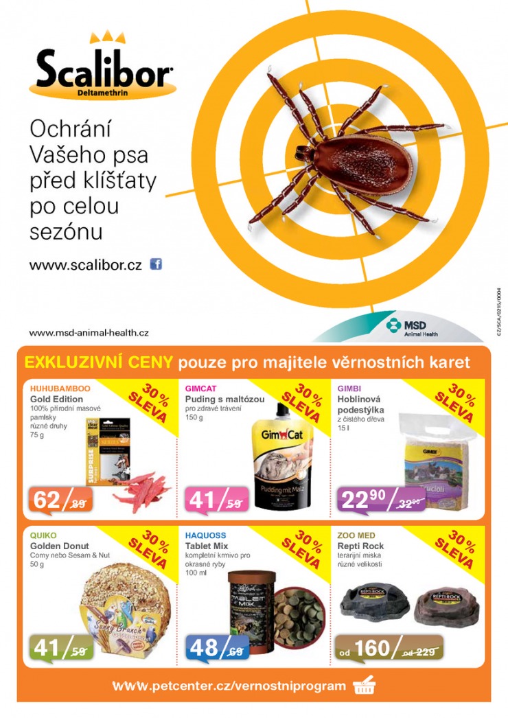 leták Pet Center Akční leták od 1.5.2015 strana 1 leták Pet Center Akční leták od 1.5.2015 strana 1