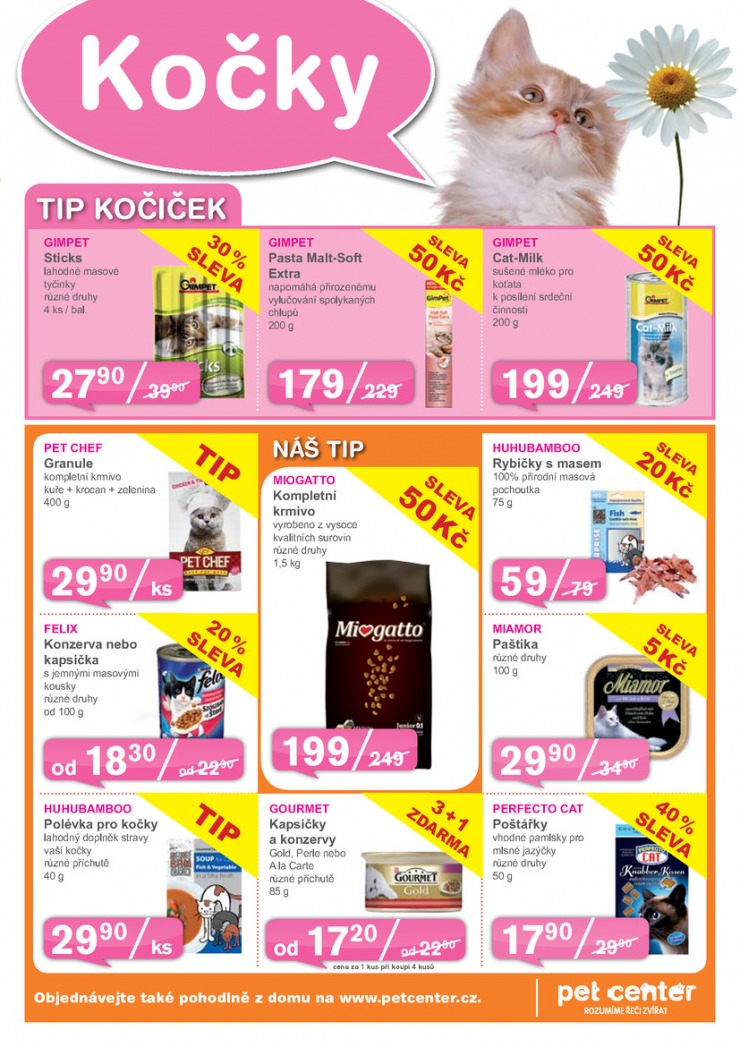 leták Pet Center Akční leták od 1.5.2015 strana 1 leták Pet Center Akční leták od 1.5.2015 strana 1