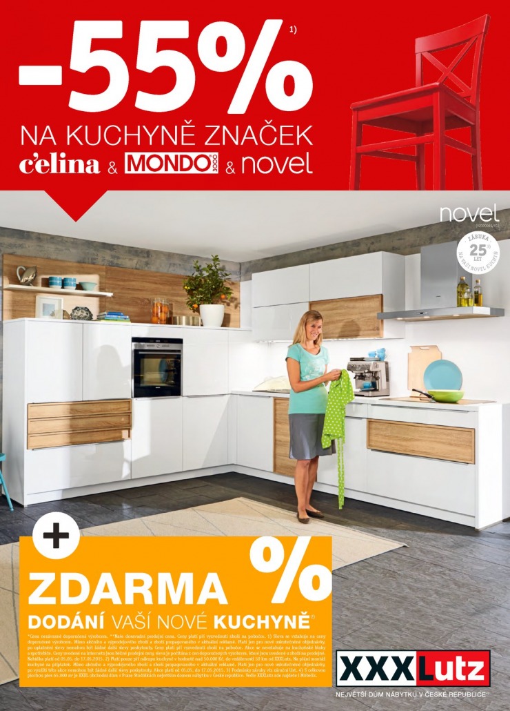leták XXXLutz kuchyně od 4.5.2015 strana 1 leták XXXLutz kuchyně od 4.5.2015 strana 1
