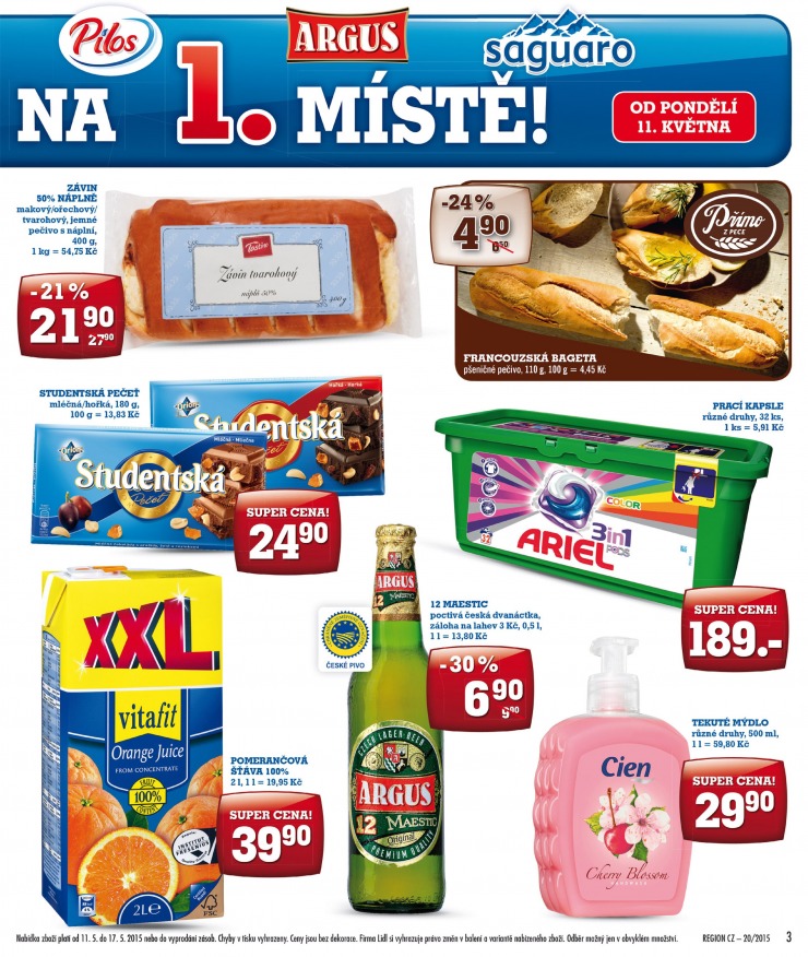 leták Lidl Akční nabídka od 11.5.2015 strana 1 leták Lidl Akční nabídka od 11.5.2015 strana 1