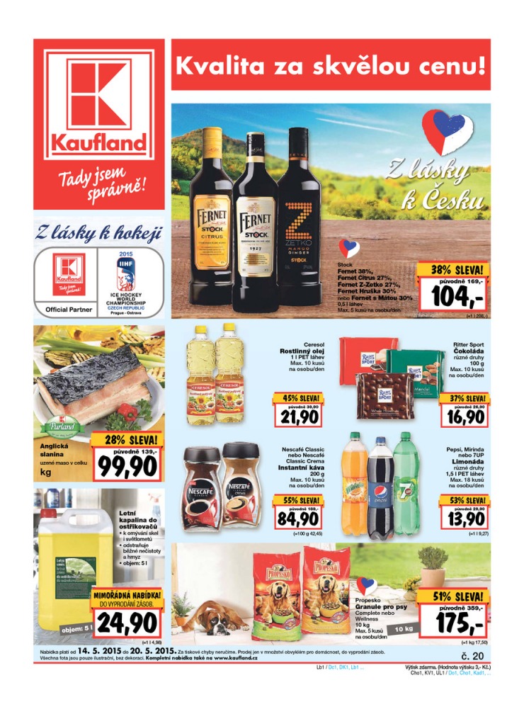 leták Kaufland Aktuální nabídka od 14.5.2015 strana 1 leták Kaufland Aktuální nabídka od 14.5.2015 strana 1