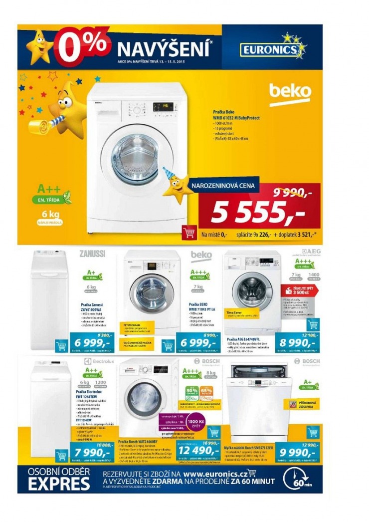 leták Euronics Aktuální leták od 13.5.2015 strana 1 leták Euronics Aktuální leták od 13.5.2015 strana 1
