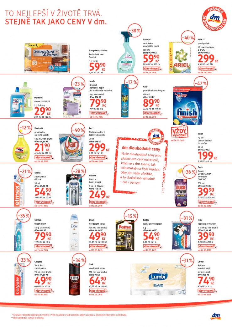 leták DM drogerie Journal od 13.5.2015 strana 1 leták DM drogerie Journal od 13.5.2015 strana 1