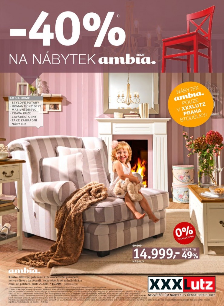 leták XXXLutz Aktuální prospekt od 18.5.2015 strana 1 leták XXXLutz Aktuální prospekt od 18.5.2015 strana 1