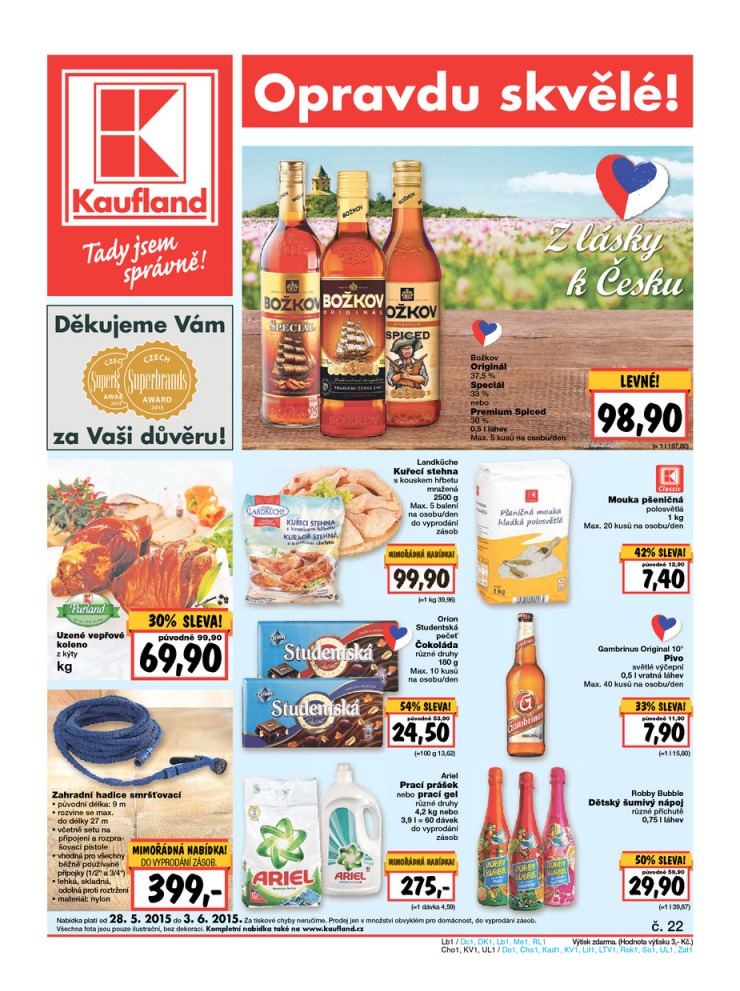 leták Kaufland Aktuální nabídka od 28.5.2015 strana 1 leták Kaufland Aktuální nabídka od 28.5.2015 strana 1