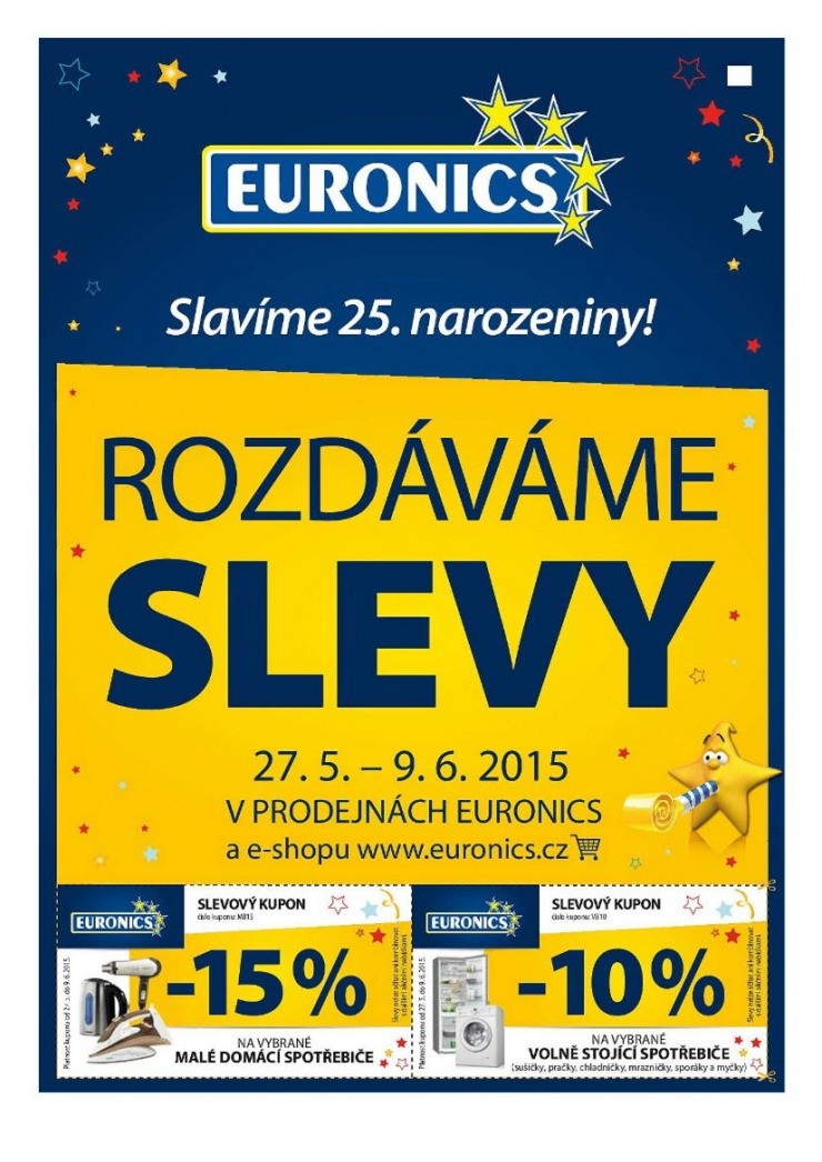 leták Euronics Aktuální leták od 27.5.2015 strana 1 leták Euronics Aktuální leták od 27.5.2015 strana 1