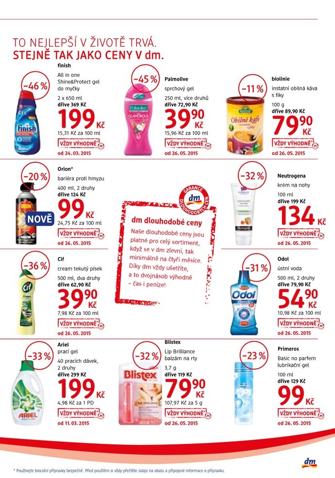 leták DM drogerie Journal 2. část od 27.5.2015 strana 1 leták DM drogerie Journal 2. část od 27.5.2015 strana 1