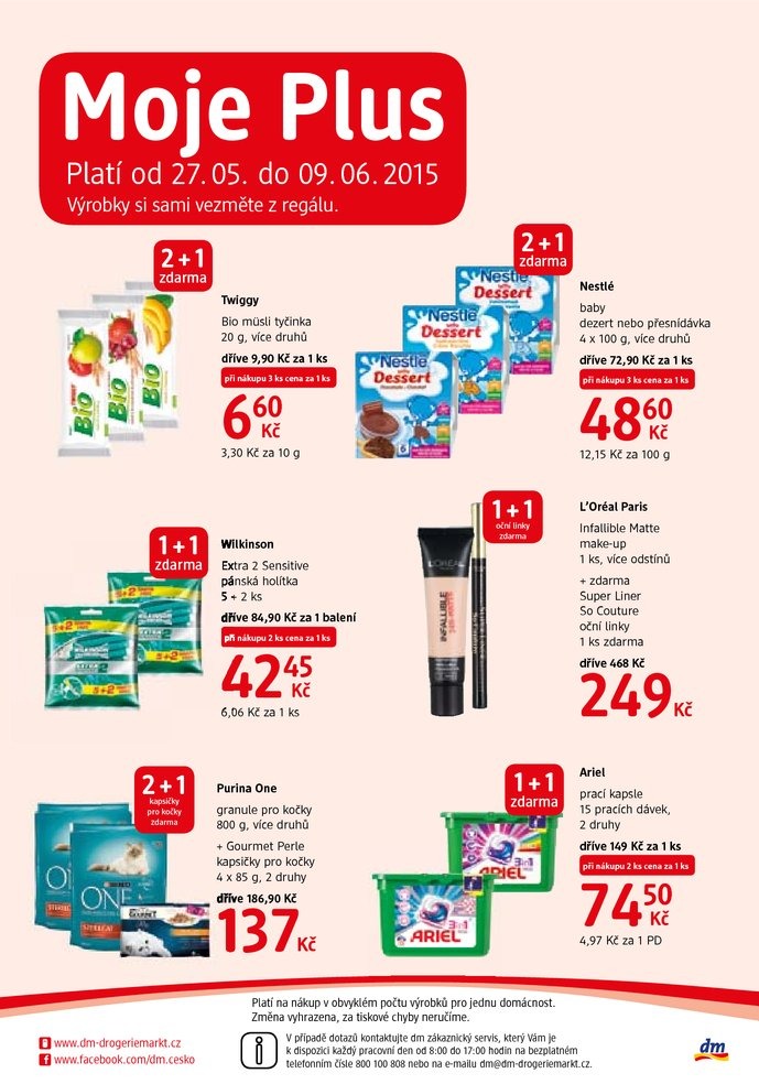 leták DM drogerie Journal 2. část od 27.5.2015 strana 1 leták DM drogerie Journal 2. část od 27.5.2015 strana 1