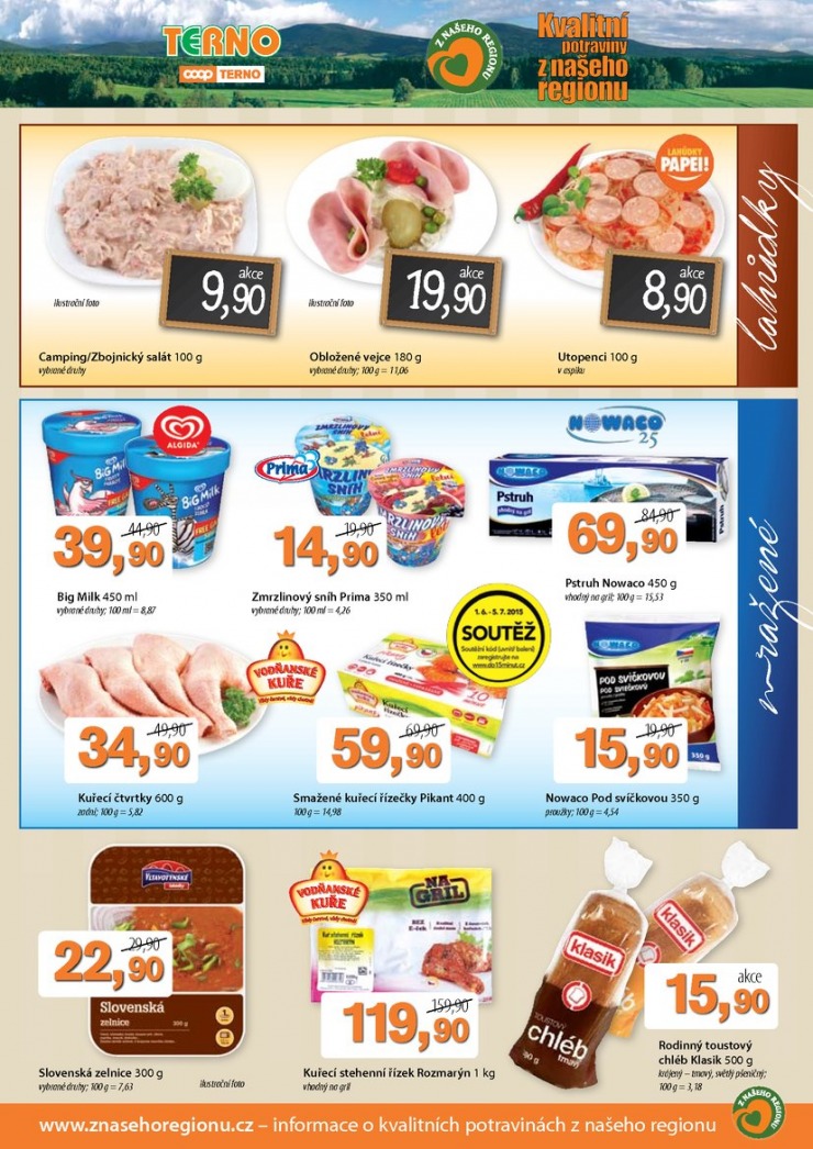 leták COOP Terno od 3.6.2015 strana 1 leták COOP Terno od 3.6.2015 strana 1