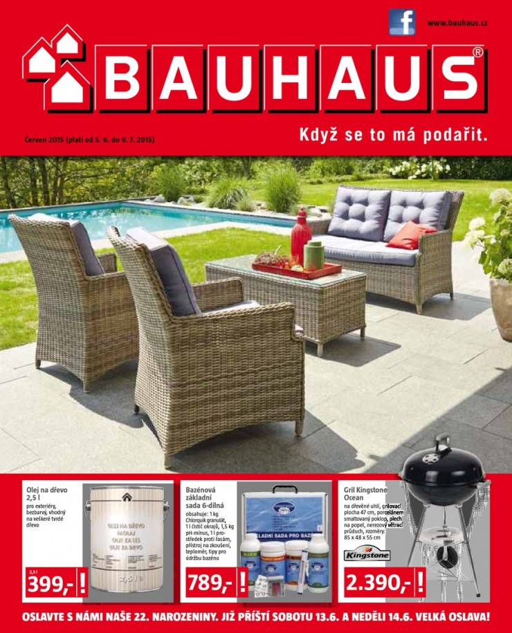 leták Bauhaus Katalog od 5.6.2015 strana 1 leták Bauhaus Katalog od 5.6.2015 strana 1