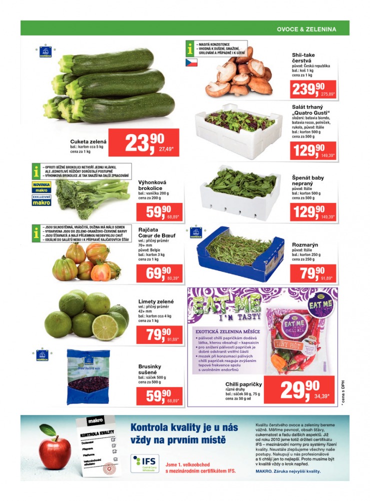 leták Makro Gastronomie čerstvé od 17. 6. 2015 strana 1 leták Makro Gastronomie čerstvé od 17. 6. 2015 strana 1