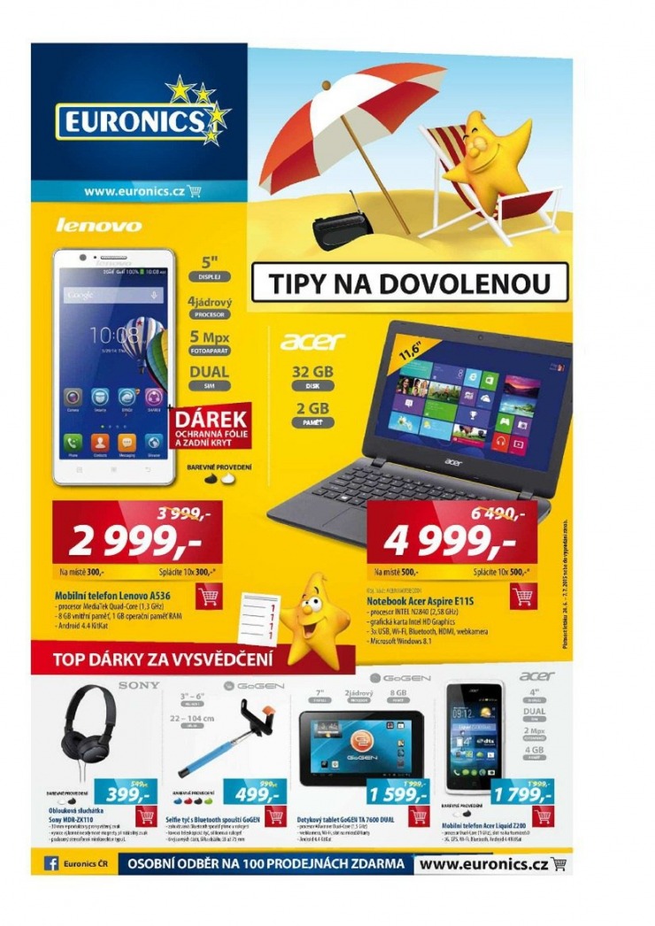 leták Euronics Aktuální leták od 24.6.2015 strana 1 leták Euronics Aktuální leták od 24.6.2015 strana 1