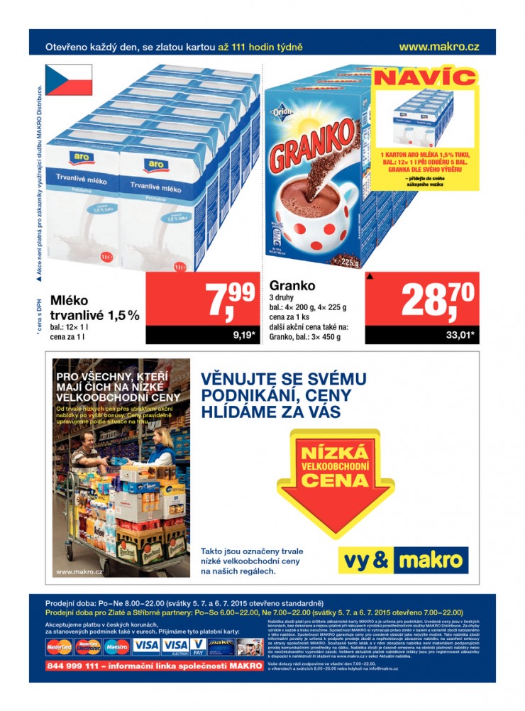 leták Makro Maloobchod od 1.7.2015 strana 1 leták Makro Maloobchod od 1.7.2015 strana 1