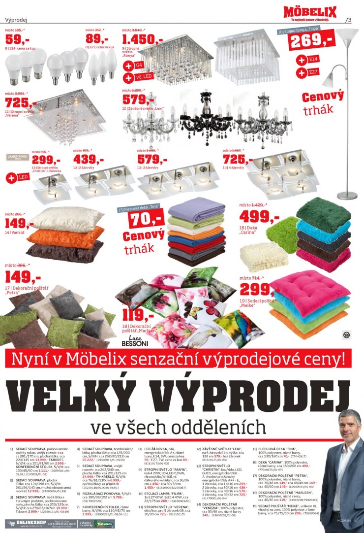 leták Mobelix Aktuální prospekt od 29.6.2015 strana 1 leták Mobelix Aktuální prospekt od 29.6.2015 strana 1