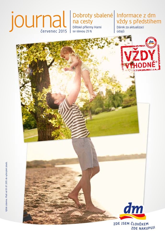 leták DM drogerie Journal od 1.7.2015 strana 1 leták DM drogerie Journal od 1.7.2015 strana 1