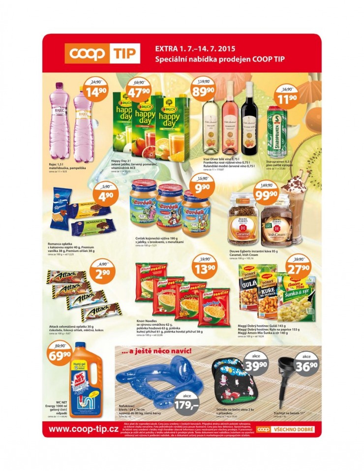 let�k COOP Tip extra od 1.7.2015 strana 1
