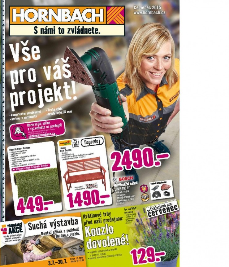 leták Hornbach Aktuální leták od 1.7.2015 strana 1 leták Hornbach Aktuální leták od 1.7.2015 strana 1