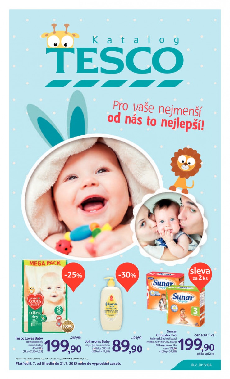 leták Tesco Baby Festival od 8.7.2015 strana 1 leták Tesco Baby Festival od 8.7.2015 strana 1