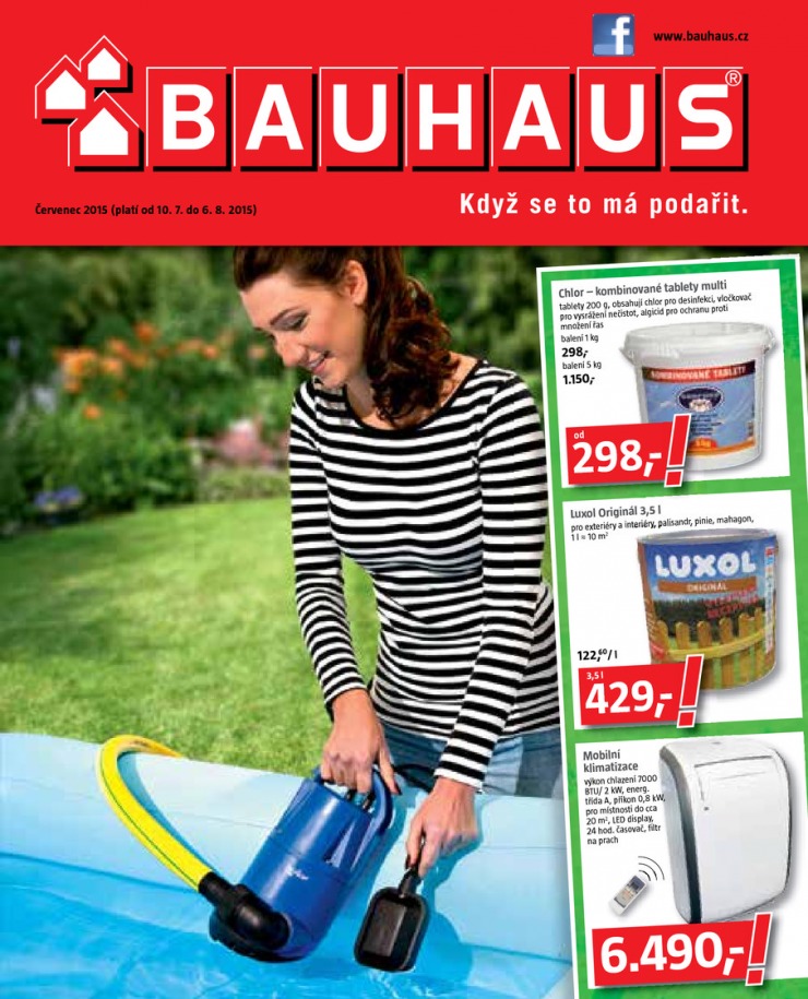 leták Bauhaus Katalog od 10.7.2015 strana 1 leták Bauhaus Katalog od 10.7.2015 strana 1