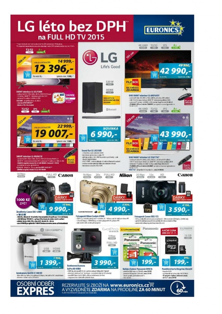 leták Euronics Aktuální leták od 15.7.2015 strana 1 leták Euronics Aktuální leták od 15.7.2015 strana 1