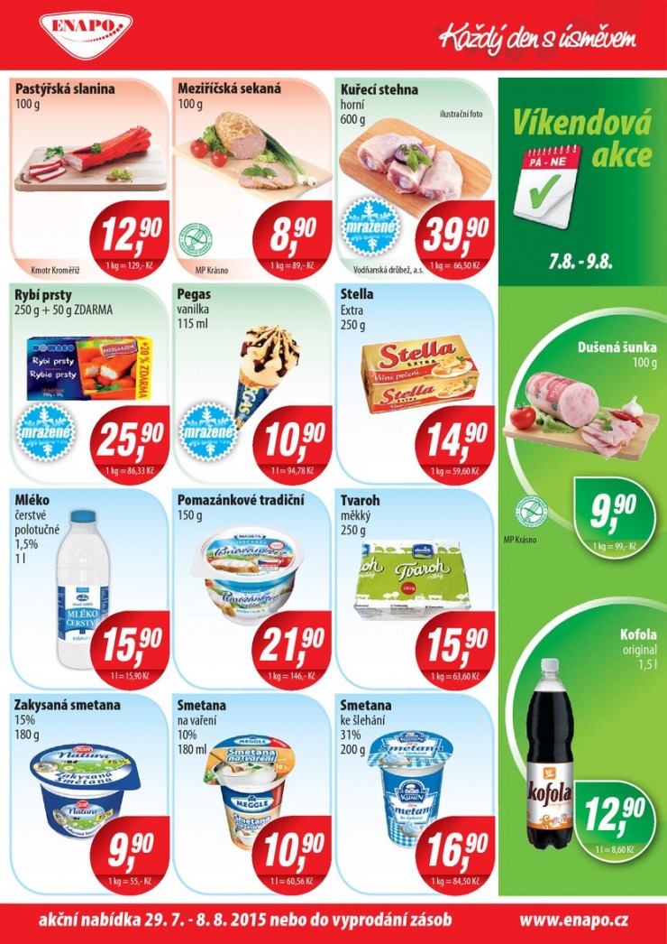 leták Enapo Akční leták od 29.7.2015 strana 1 leták Enapo Akční leták od 29.7.2015 strana 1
