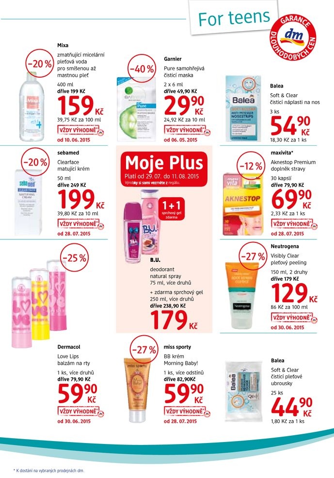 leták DM drogerie Journal 2. část od 29.7.2015 strana 1 leták DM drogerie Journal 2. část od 29.7.2015 strana 1