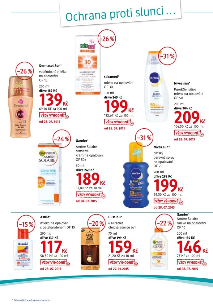 leták DM drogerie Journal od 29.7.2015 strana 1 leták DM drogerie Journal od 29.7.2015 strana 1