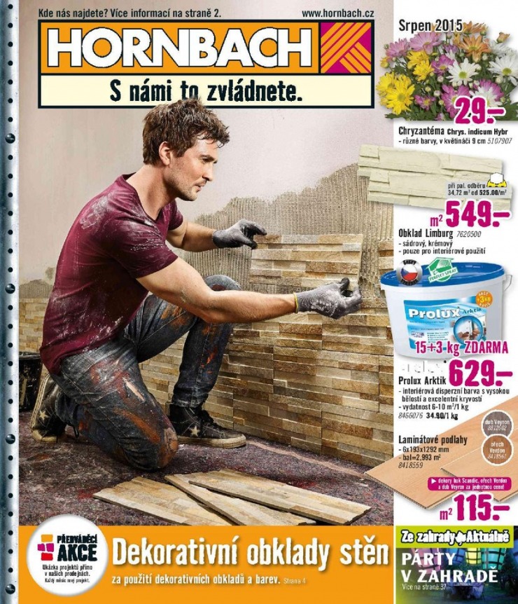 leták Hornbach Aktuální leták od 4.8.2015 strana 1 leták Hornbach Aktuální leták od 4.8.2015 strana 1