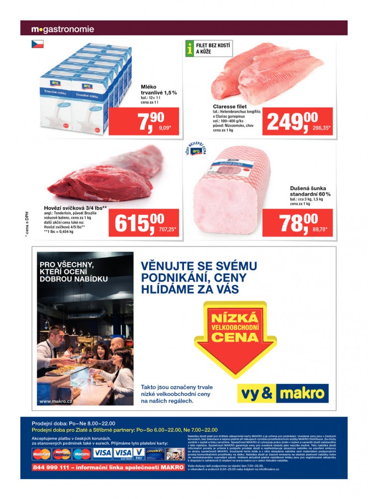 leták Makro Gastronomie čerstvé od 12.8.2015 strana 1 leták Makro Gastronomie čerstvé od 12.8.2015 strana 1