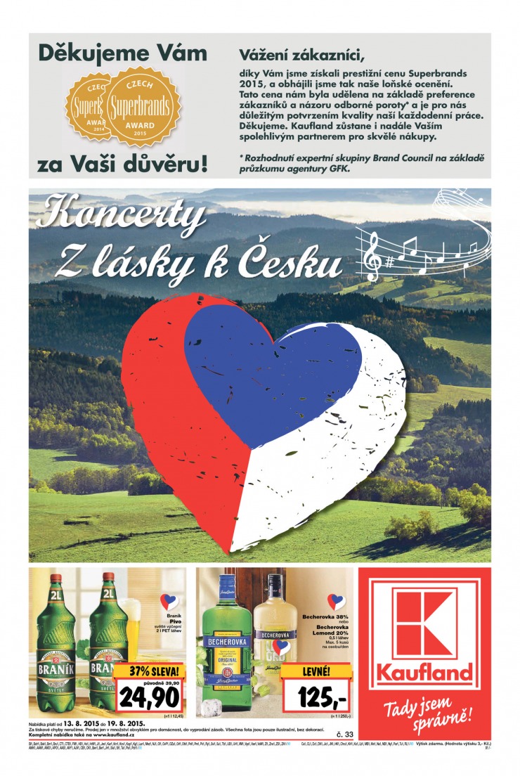 leták Kaufland Aktuální nabídka od 13.08.2015 strana 1 leták Kaufland Aktuální nabídka od 13.08.2015 strana 1