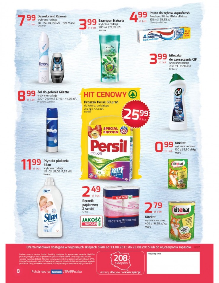 leták Polsko Spar.pl od 13.08.2015 strana 1 leták Polsko Spar.pl od 13.08.2015 strana 1