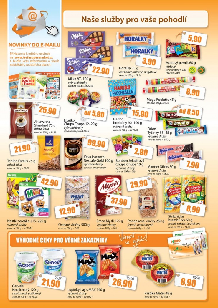 leták COOP Trefa od 12.08.2015 strana 1 leták COOP Trefa od 12.08.2015 strana 1