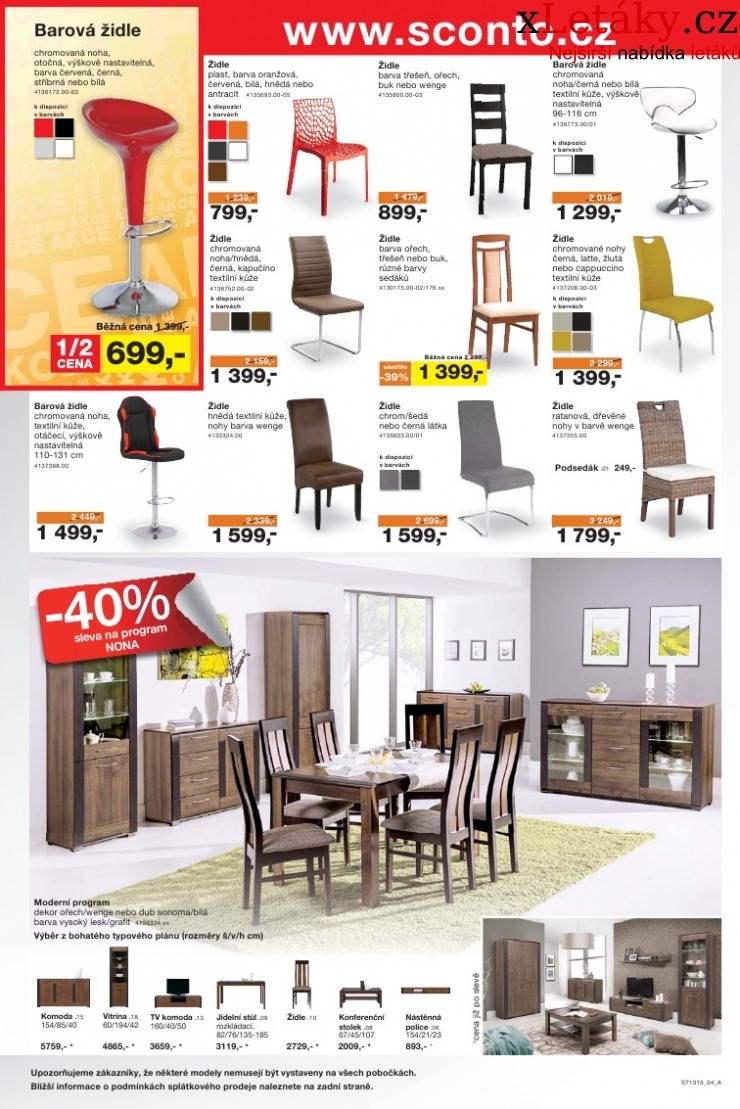 leták Sconto nábytek leták strana 1 leták Sconto nábytek leták strana 1