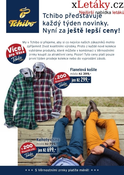 leták Tchibo leták strana 1 leták Tchibo leták strana 1